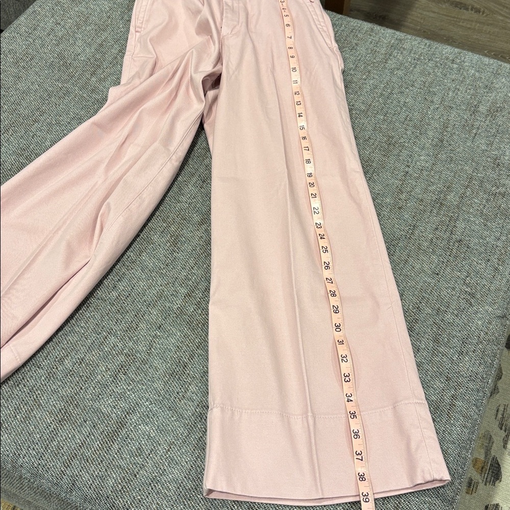 NWT SPANX Blush Stretch Twill wide leg Pants - Picture 7 of 10